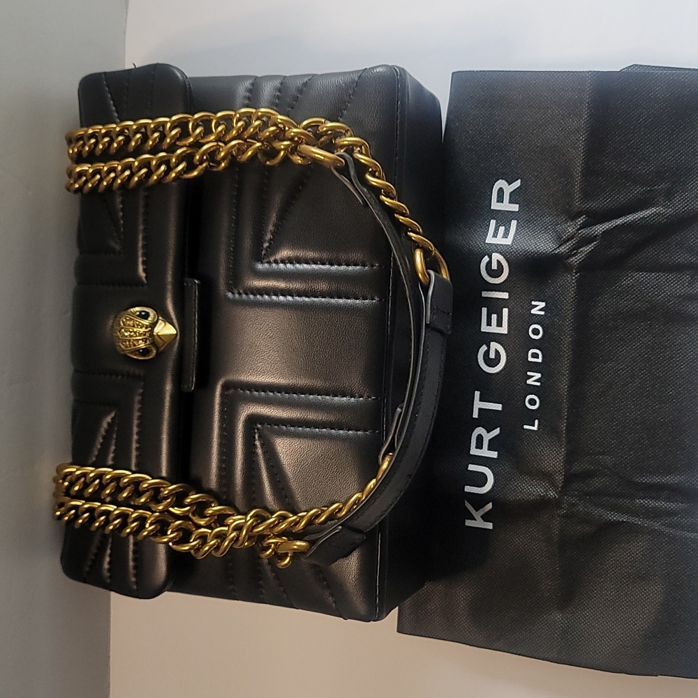 - KURT GEIGER Kensington Large Leather Bag KURT GEIGER LONDON - Picture 5 of 16
